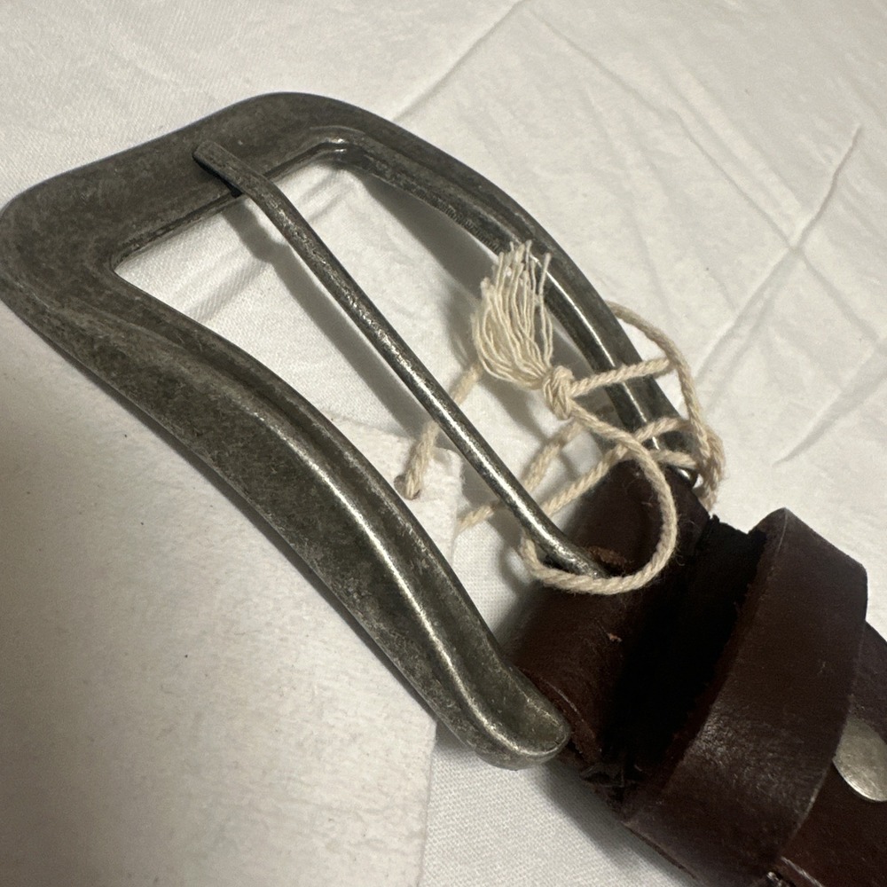 Free People Size M/L Solstice Stud Belt Espresso Chocolate Brown - Picture 9 of 13